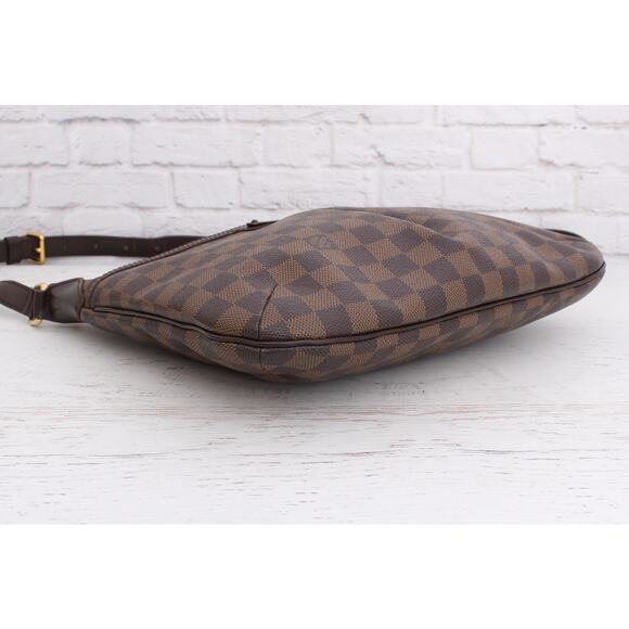 Louis Vuitton Bloomsbury PM Crossbody Damier Ebene Purse Handbag Messenger A2450 - Picture 10 of 12